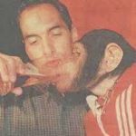 Edmundo and his pet monkey