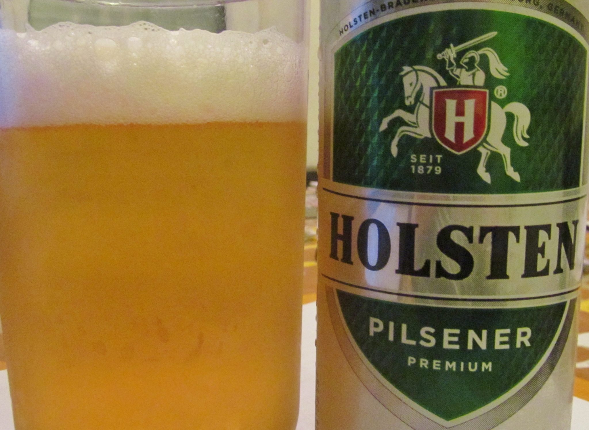 Holsten Pilsener Premium. A British favourite from the North of Germany