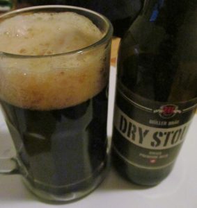 Müller Bräu Dry Stout, Swiss Premium Beer